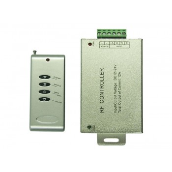 RGB контроллер 12A RF 144W 12V (4 кнопки)